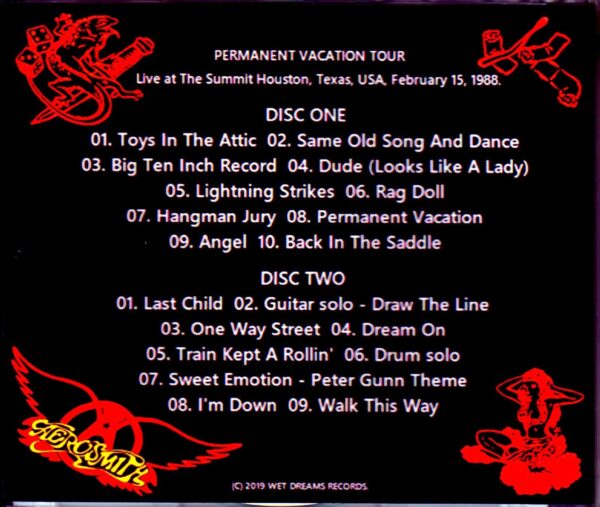 Aerosmith/TX, USA 1988 - Image 2