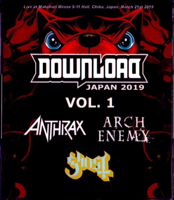 Ghost,Anthrax,Arch Enemy/Chiba,Japan 2019