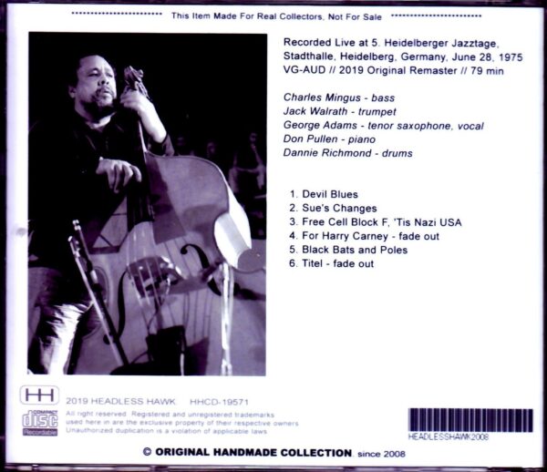 Charles Mingus/Germany 1975 - Image 2