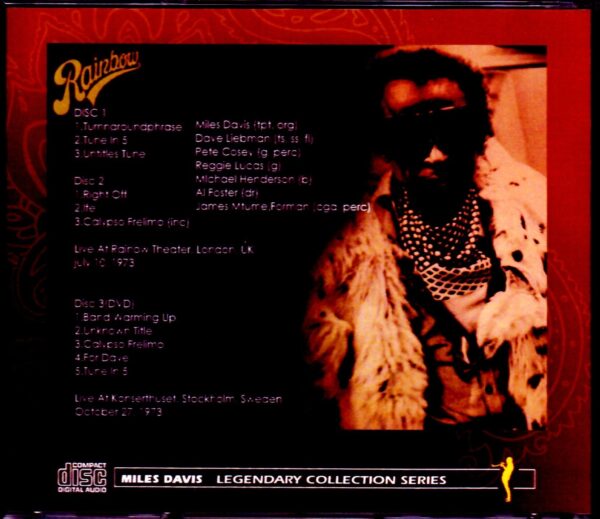 Miles Davis,Dave Liebman/London,UK 1973 & more - Image 2