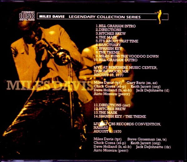 Miles Davis,Chick Corea/Nassau 1970 - Image 2