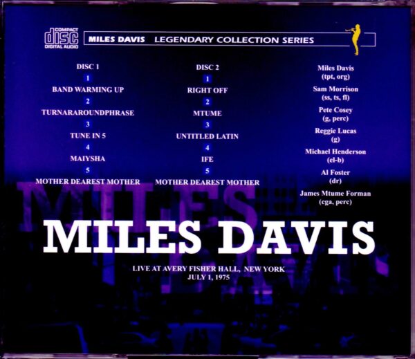 Miles Davis,Michael Henderson/NY,USA 1975 Complete - Image 2