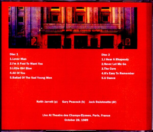 Keith Jarrett/France 1989 Complete - Image 2