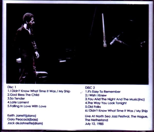 Keith Jarrett Trio/Netherlands 1985 - Image 2