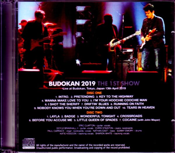 Eric Clapton/Tokyo,Japan 4.13.2019 Another Seat Ver. - Image 2