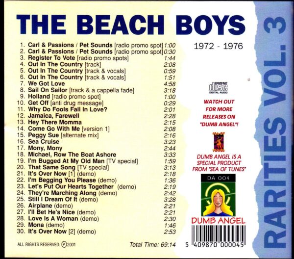 Beach Boys/Rarities 1972-1976 - Image 2