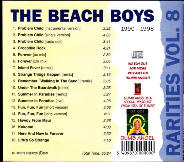 Beach Boys/Rarities 1990-1998 - Image 2