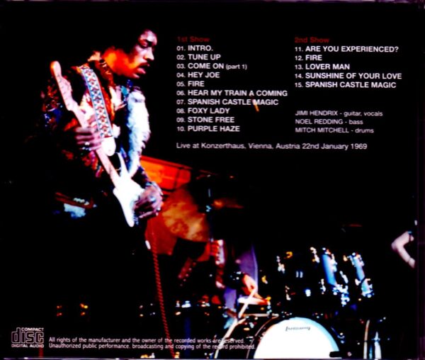 Jimi Hendrix/Austria 1969 - Image 2