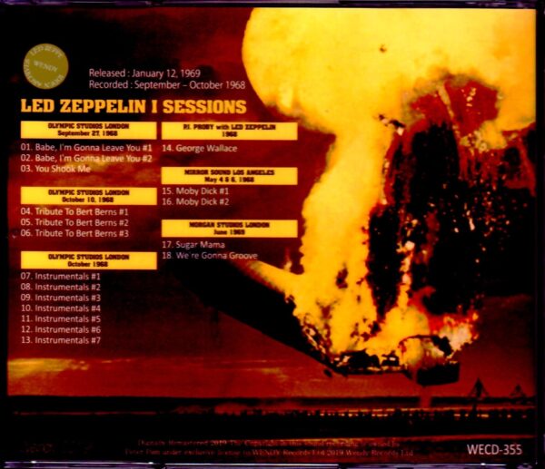 Led Zeppelin/I Sessions - Image 2
