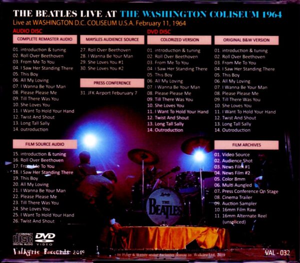 Beatles/WA, USA 1964 Collection S & V - Image 2