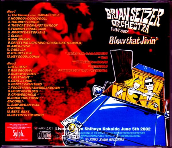 Brian Setzer Orchestra/Tokyo,Japan 6.5.2002 - Image 2