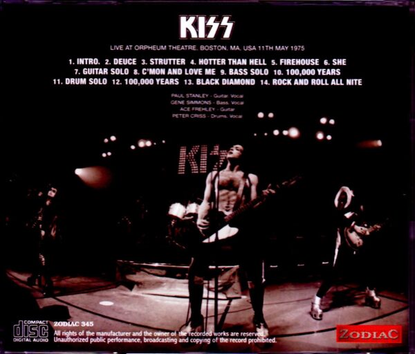Kiss/MA,USA 1975 Upgrade - Image 2