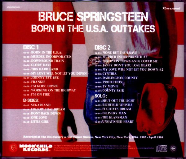 Bruce Springsteen/Born in the U.S.A. Outtakes 1982-1984 - Image 2