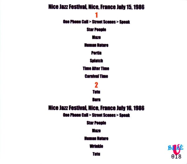 Miles Davis/France 1986 6.15 & 16.1986 - Image 2