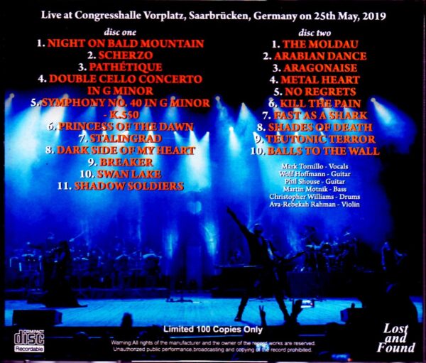 Accept/Germany 2019 - Image 2