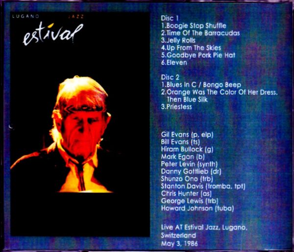 Gil Evans Orchestra/Switzerland 5.3.1986 - Image 2