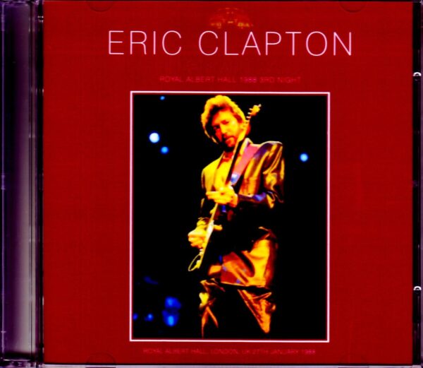 Eric Clapton/London,UK 1.27.1988