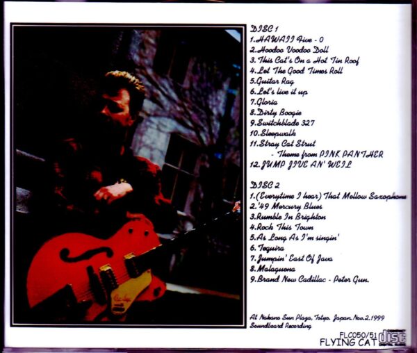 Brian Setzer Orchestra/Tokyo,Japan 1999 - Image 2