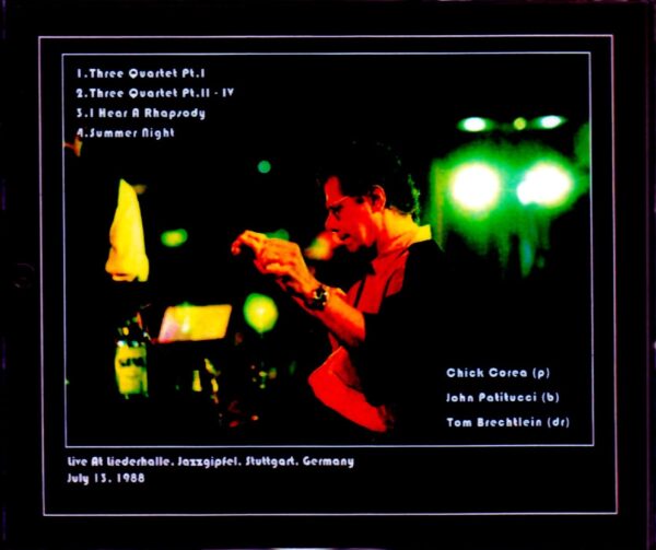 Chick Corea Trio/Germany 1988 - Image 3