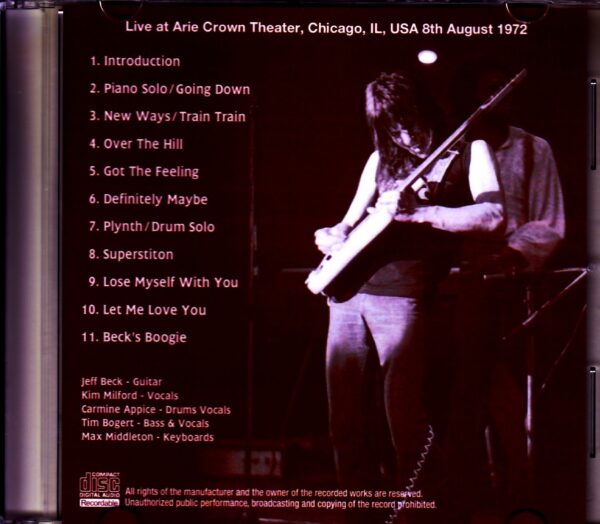 Jeff Beck Group/IL,USA 1972 - Image 2