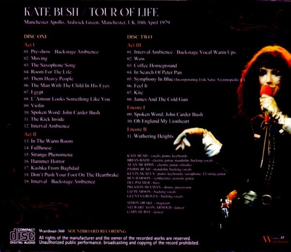 Kate Bush/UK 1979 Upgrade - Image 2