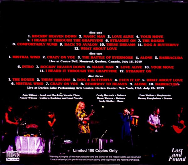 Heart/Canada 2019 & more - Image 2
