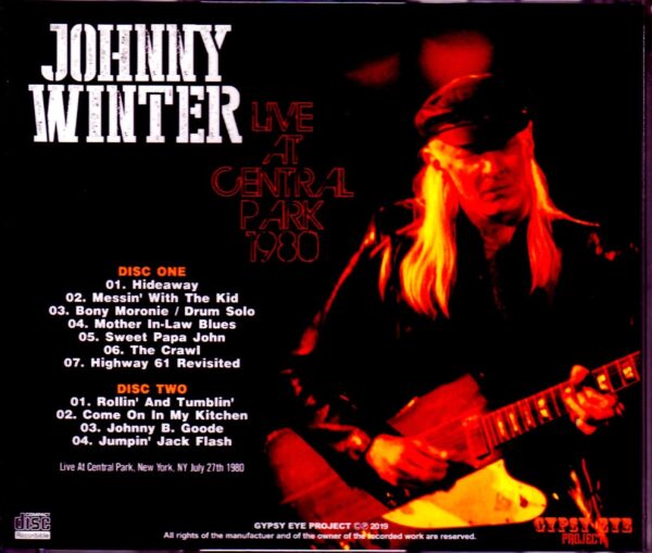 Johnny Winter/NY,USA 1980 - Image 2
