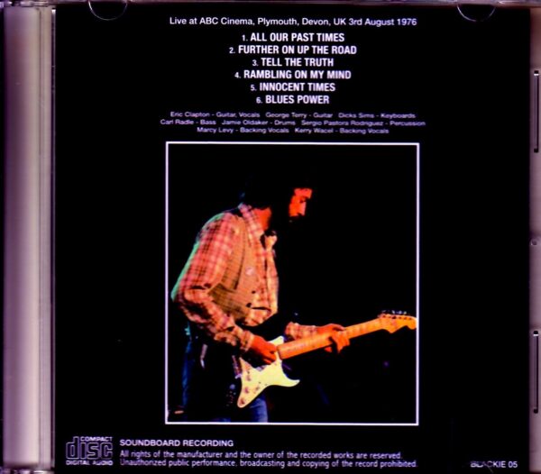 Eric Clapton/UK 8.3.1976 - Image 2