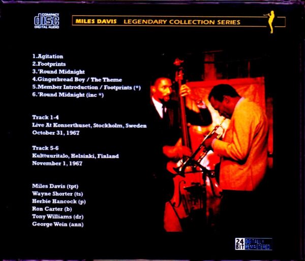 Miles Davis, Wayne Shorter, Herbie Hancock/Sweden 1967 - Image 2