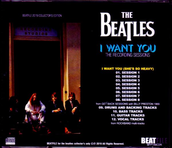 Beatles/I Want You Recording Sessions - Image 2