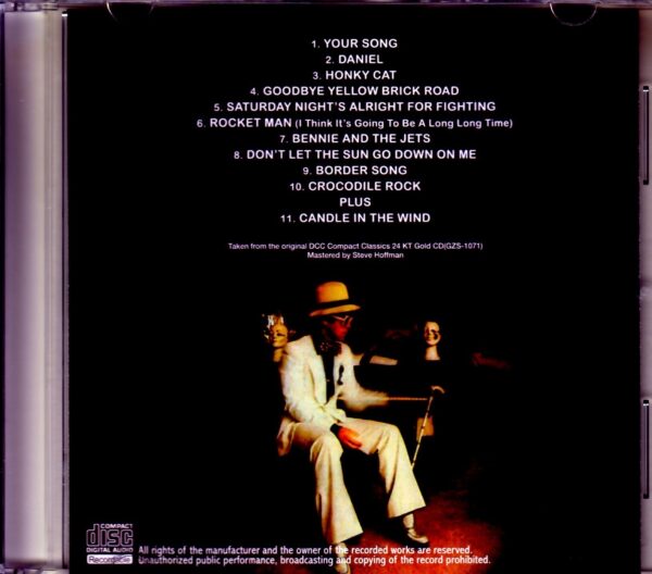 Elton John/Greatest Hits Original DCC Compact Classics - Image 2