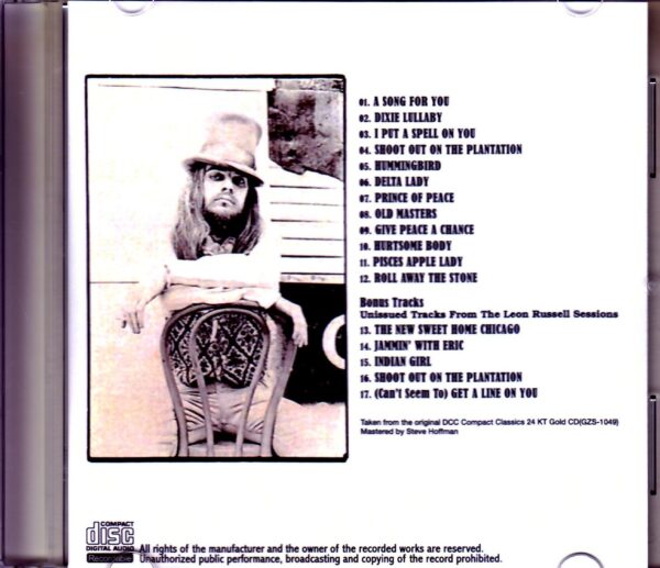 Leon Russell/First Album Original DCC Compact Classics & more - Image 2