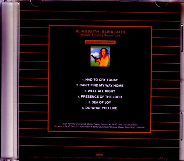 Blind Faith/Blind Faith Original US Mobile Fidelity Sound Lab - Image 2