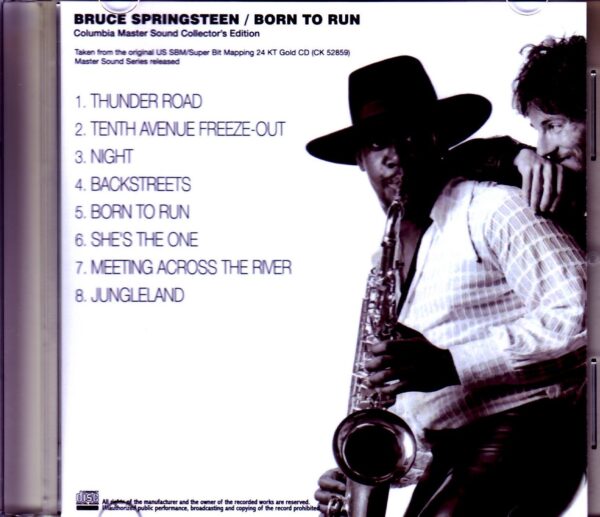 Bruce Springsteen/Born to Run Original US SBM - Image 2
