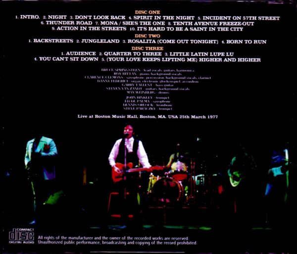 Bruce Springsteen/MA, USA 1977 - Image 2