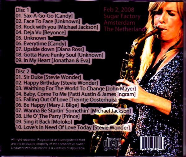 Candy Dulfer/Netherlands 2008 - Image 2
