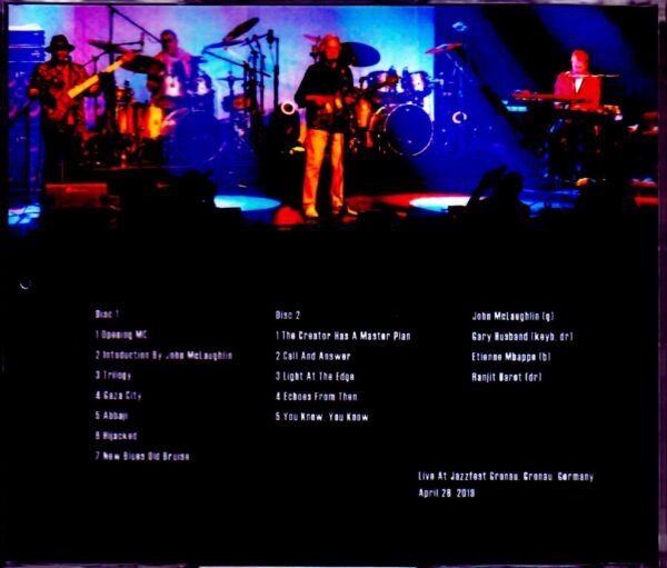 John McLaughlin & the 4th Deminsion/Germany 2019 - Image 2