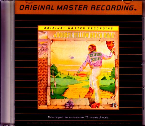 Elton John/Goodbye Yellow Brick Road Original US Mobile Fidelity Sound Lab