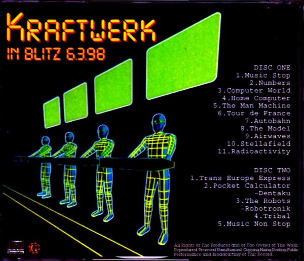 Kraftwerk/Tokyo,Japan 6.3.1998 - Image 2