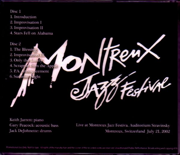 Keith Jarrett Trio/Switzerland 2002 - Image 2
