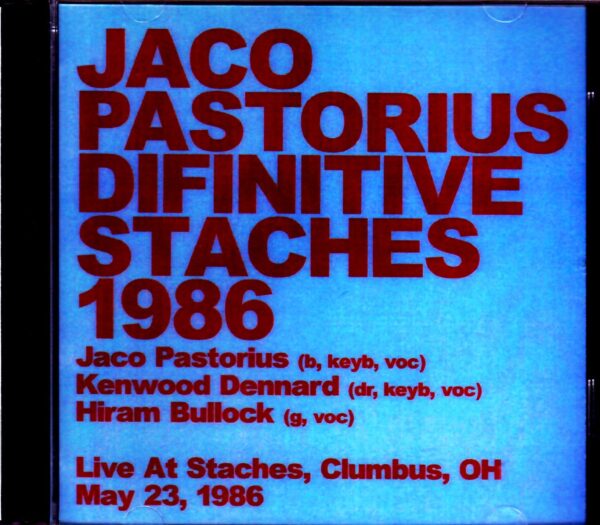 Jaco Pastorius/OH, USA 1986
