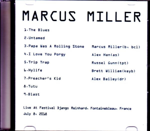 Marcus Miller/France 2018 - Image 2