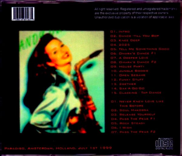 Candy Dulfer/Netherlands 1999 - Image 2