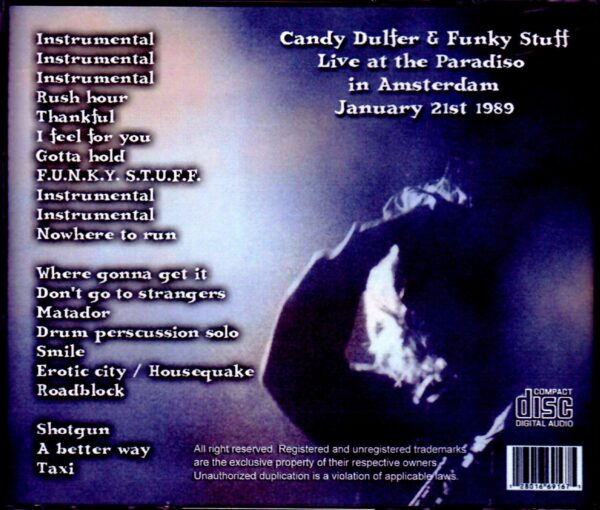 Candy Dulfer/Netherlands 1989 - Image 2