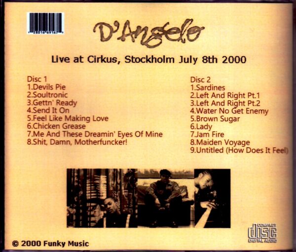 D'Angelo/Sweden 2000 - Image 2