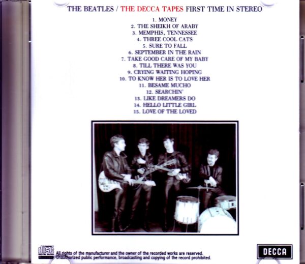 Beatles/The Decca Tapes Stereo Version - Image 2