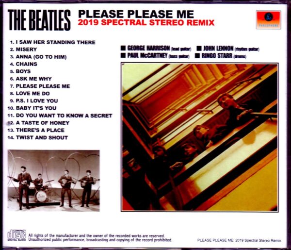 Beatles/Please Please Me 2019 Special Stereo Remix - Image 2