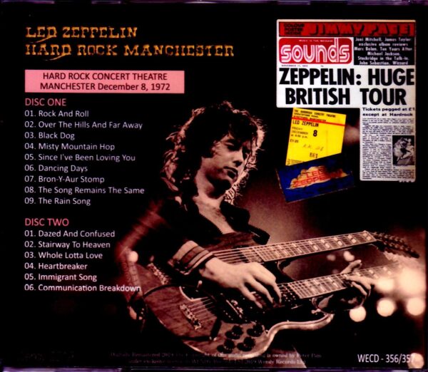 Led Zeppelin/UK 12.8.1972 - Image 2
