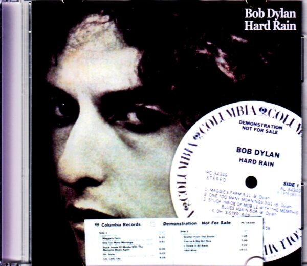 Bob Dylan/Hard Rain US Promo LP White Label