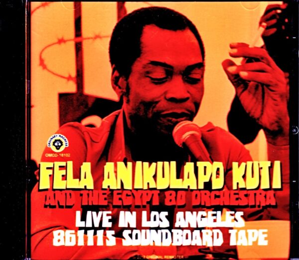 Fela Kuti and the Egyptian 80 Orchestra/CA, USA 1986